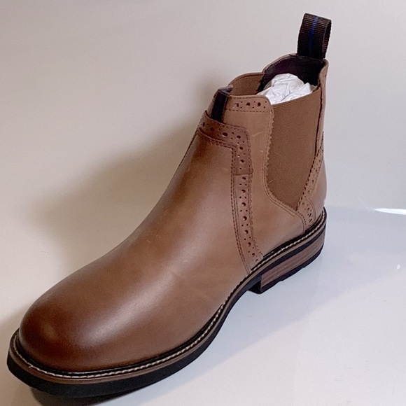 Nunn Bush Mens Otis Chelsea Boots Tan 